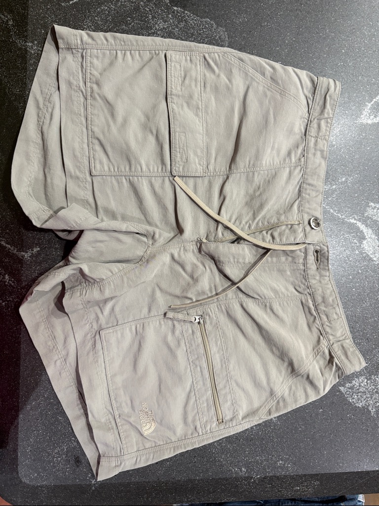 The North Face Light Beige Outdoor Utility Shorts